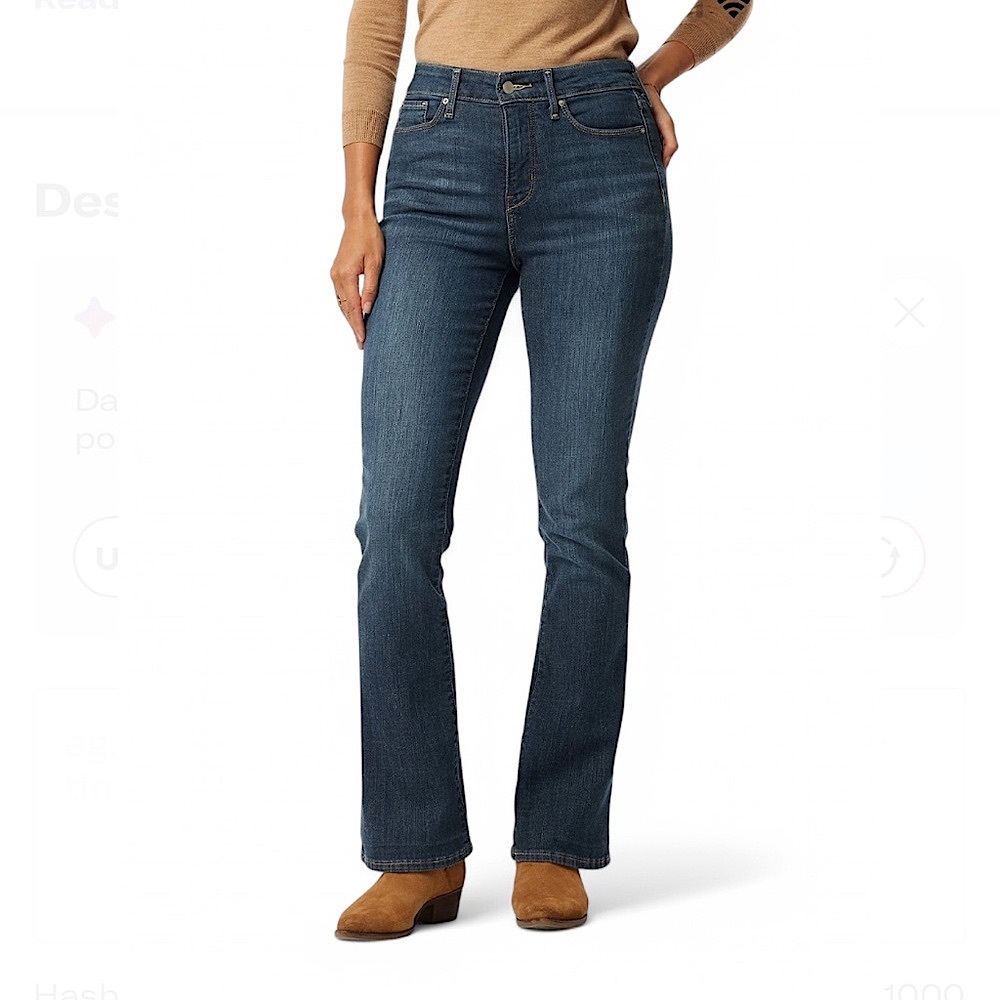 Levi’s Mid Rise Bootcut Size 18